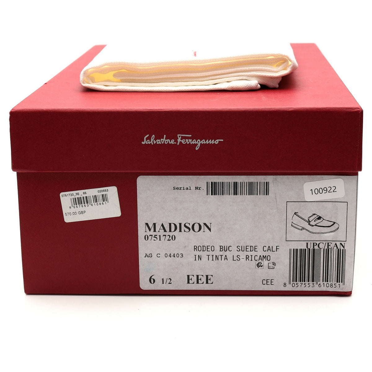 &#39;Madison&#39; Brown Suede Loafers UK 6.5 EEE