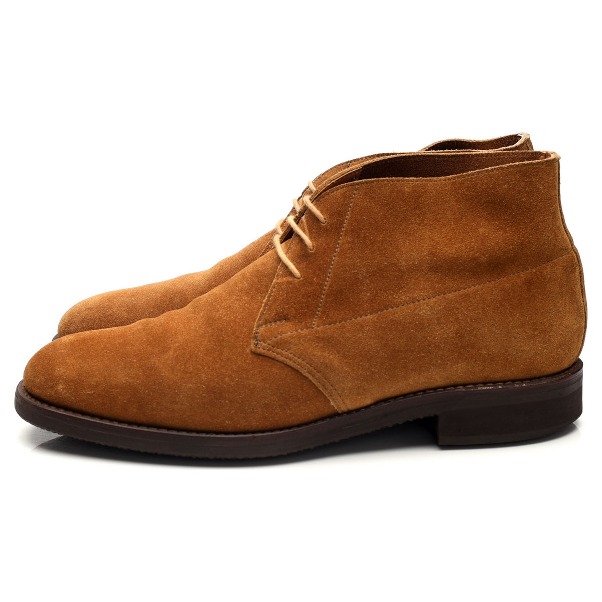 Shipton &amp; Heneage &#39;Ranger&#39; Tan Brown Suede Chukka Boots UK 7 E