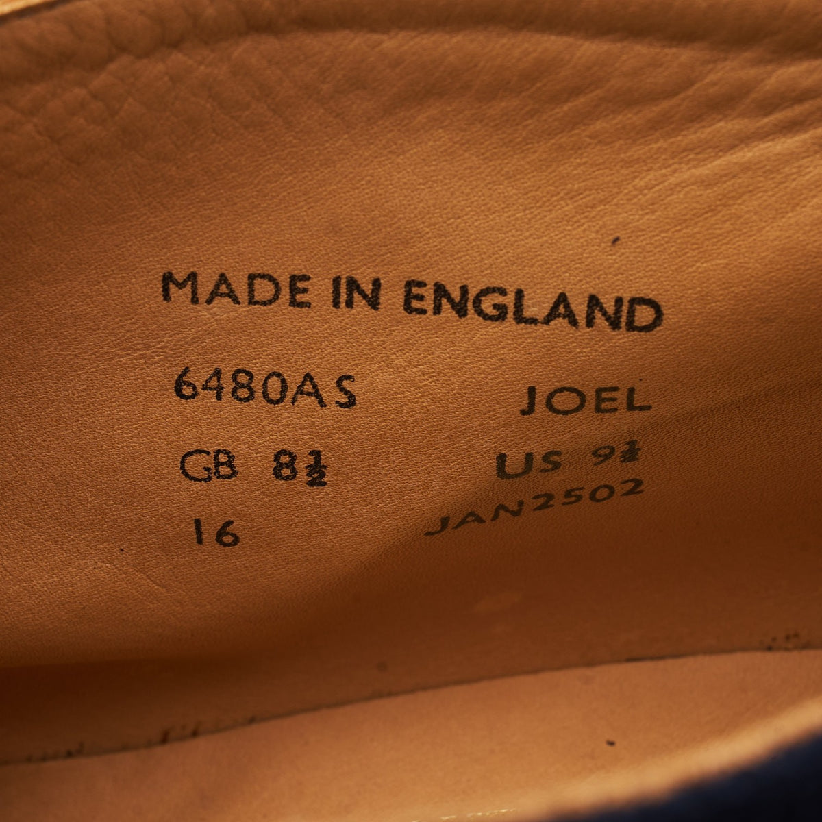 'Hi Top' Navy Blue Suede Chukka Boots UK 8.5 F