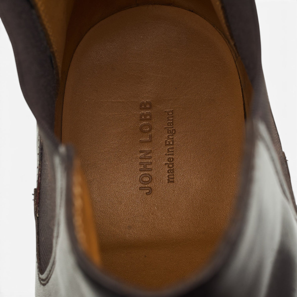 'Lawry NS' Dark Brown Leather Chelsea Boots UK 9.5 E