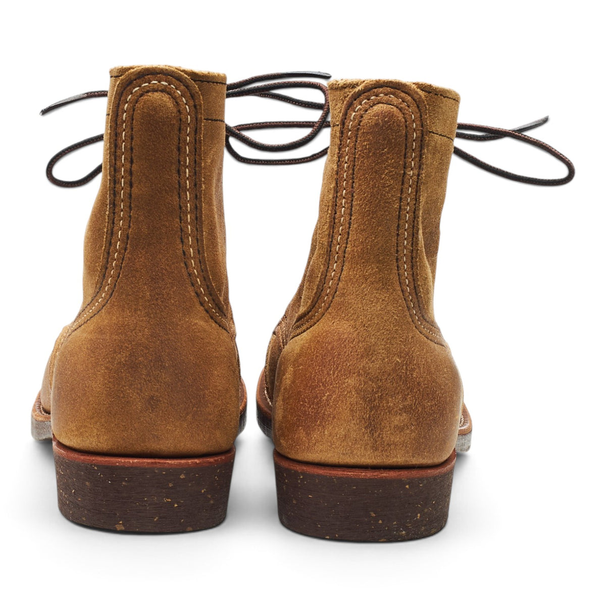 '8113' Tan Brown Suede Iron Ranger Boots UK 7 US 8 D