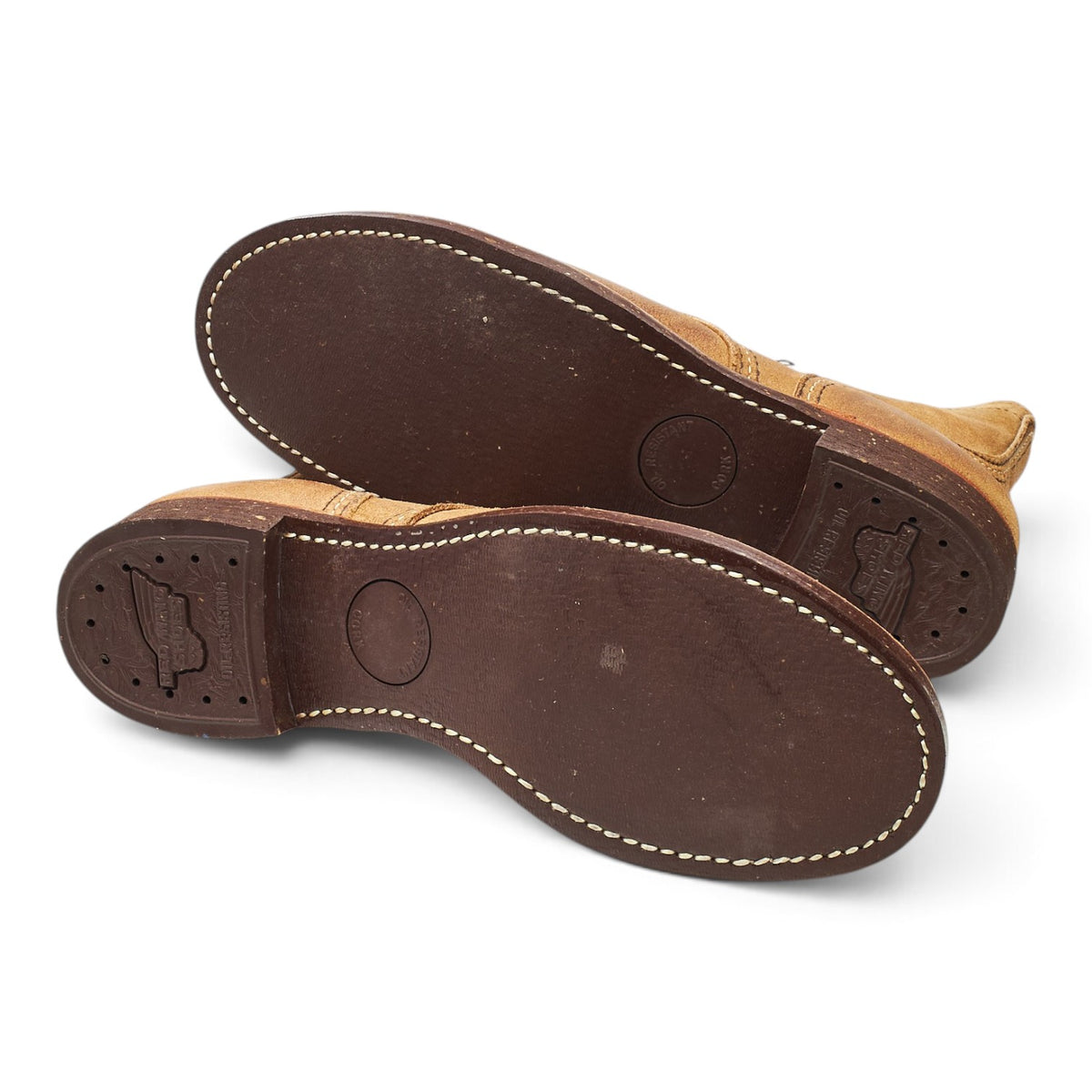 '8113' Tan Brown Suede Iron Ranger Boots UK 7 US 8 D