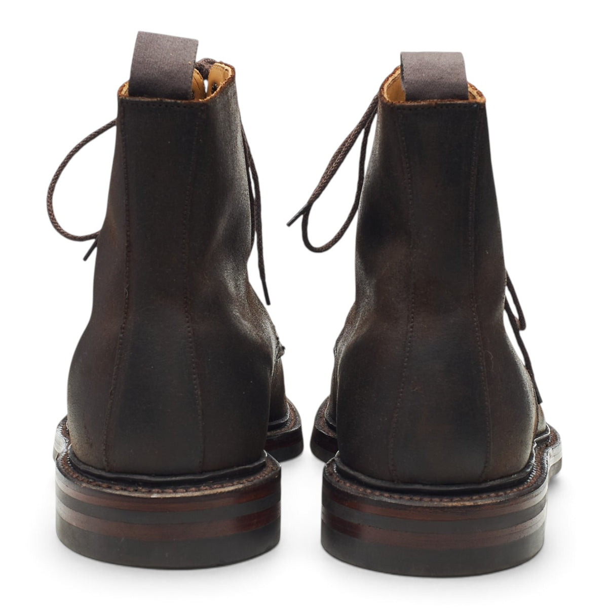 'Coniston' Dark Brown Rough-Out Suede Boots UK 6 E