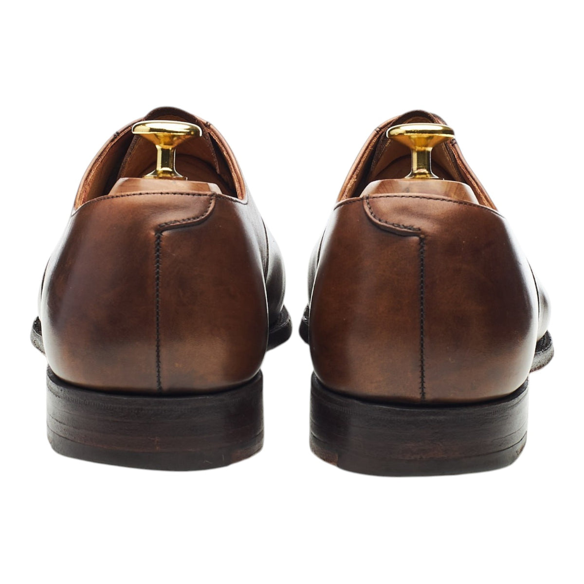 Peal & Co Brown Leather Oxford UK 8 US 9 D