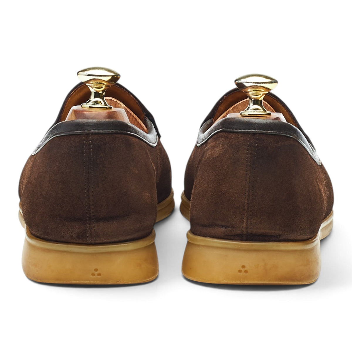 'Sagan Stride' Dark Brown Suede Slip On Loafers UK 7 / UK 7.5