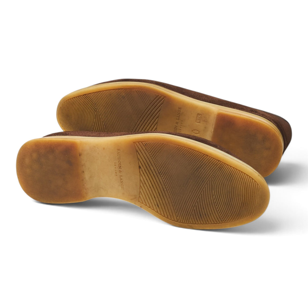 'Sagan Stride' Dark Brown Suede Slip On Loafers UK 7 / UK 7.5