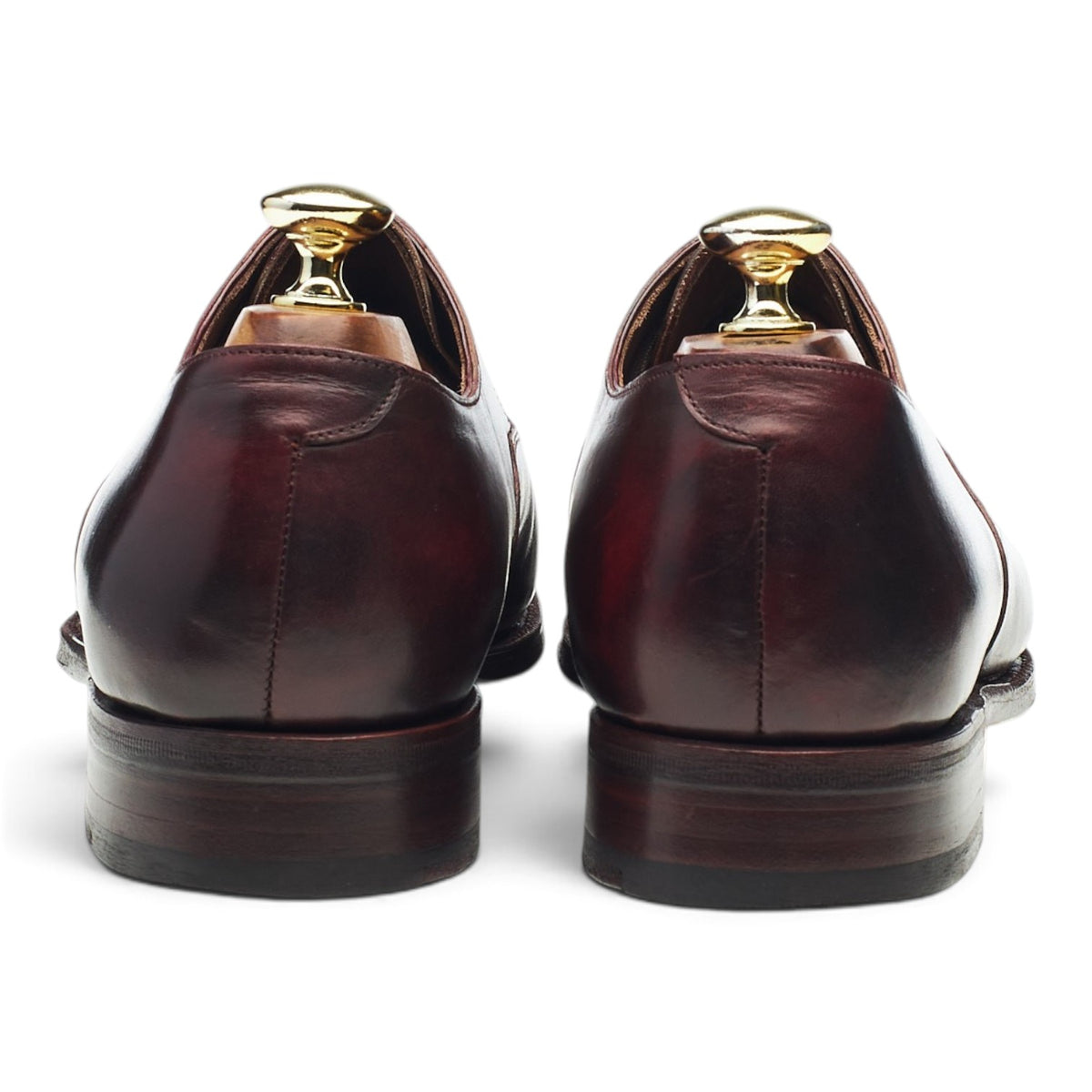 Burgundy Museum Leather Oxford UK 7.5 E