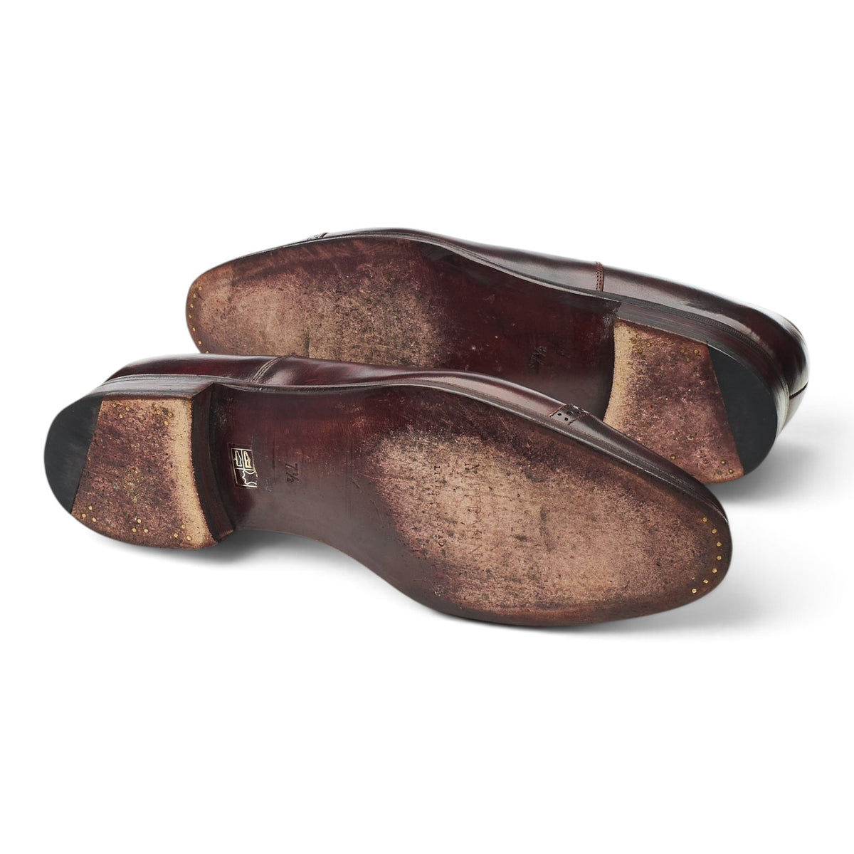 Burgundy Museum Leather Oxford UK 7.5 E