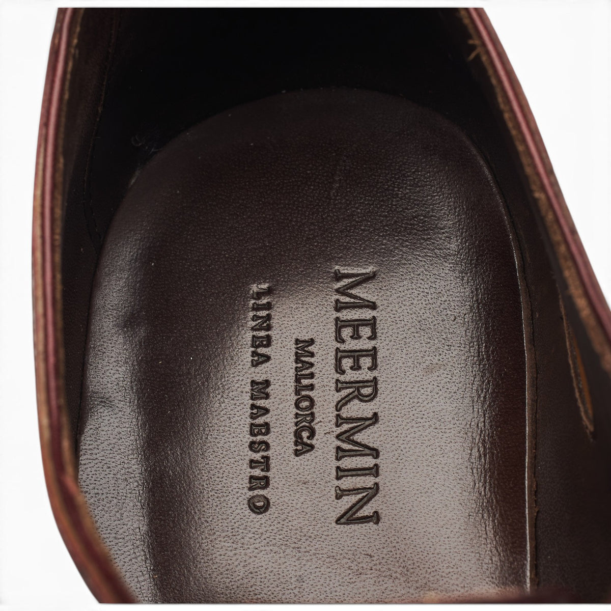 Burgundy Museum Leather Oxford UK 7.5 E