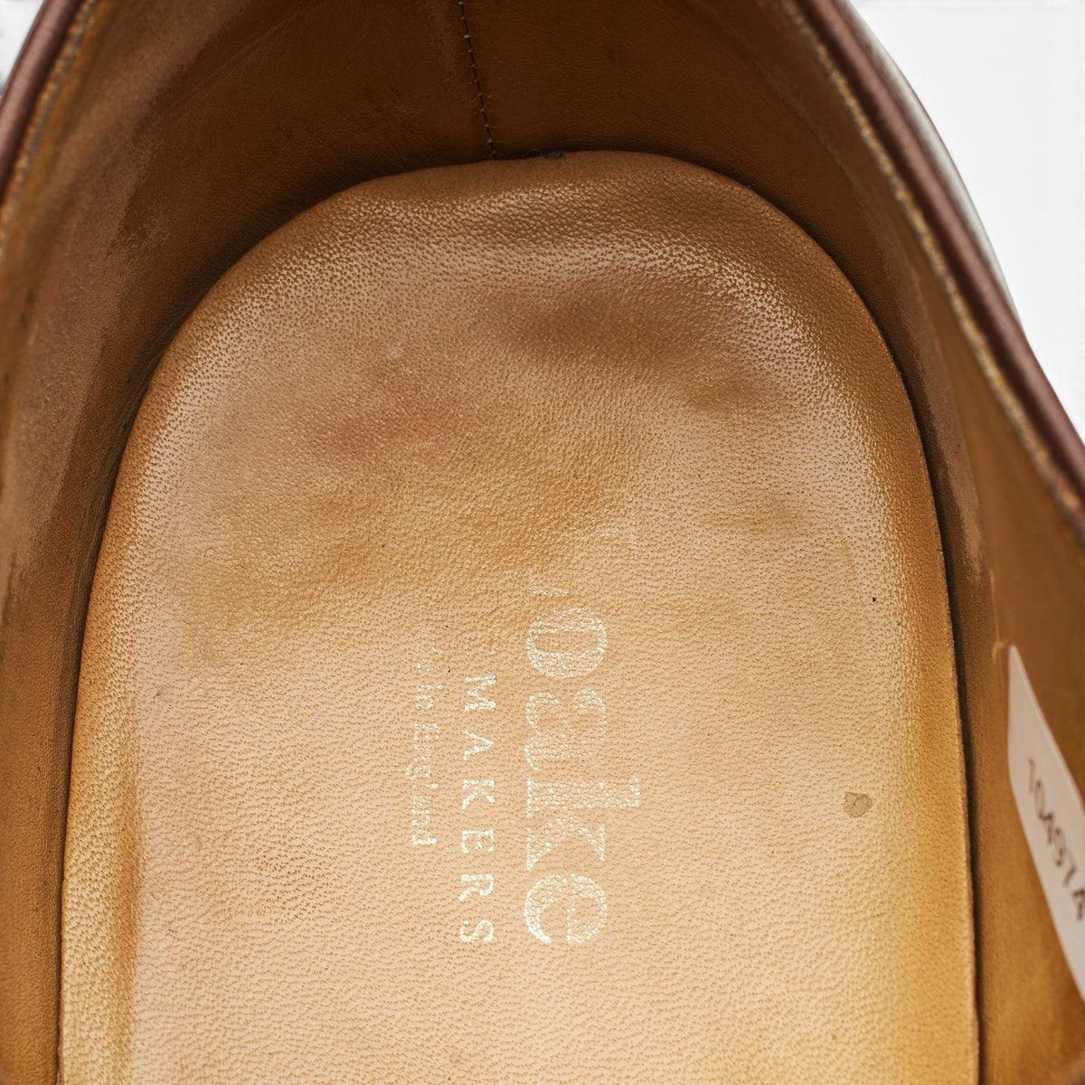 'Epsom II' Brown Leather Derby UK 9.5 F
