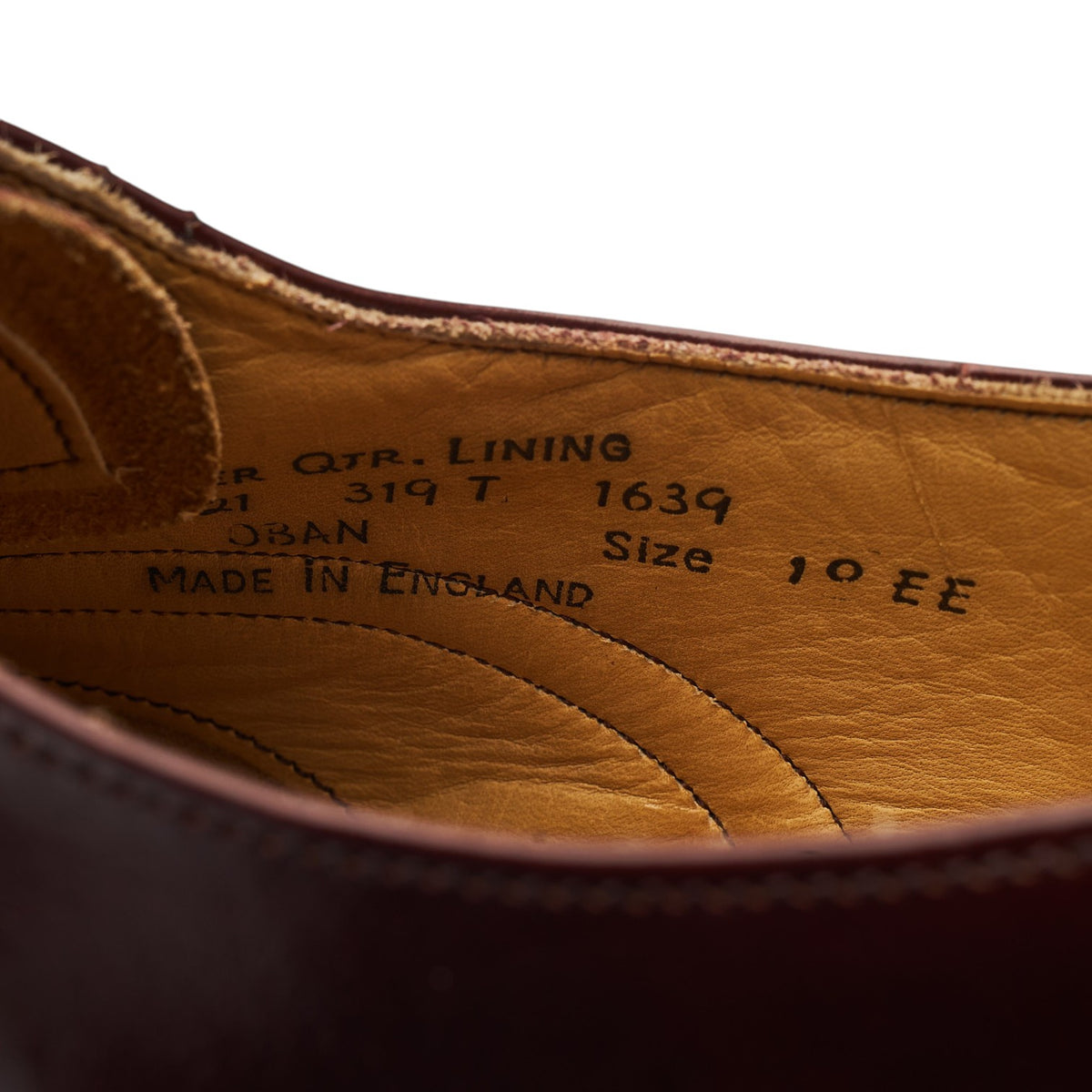 'Oban' Brown Leather Oxford Brogues UK 10 EE