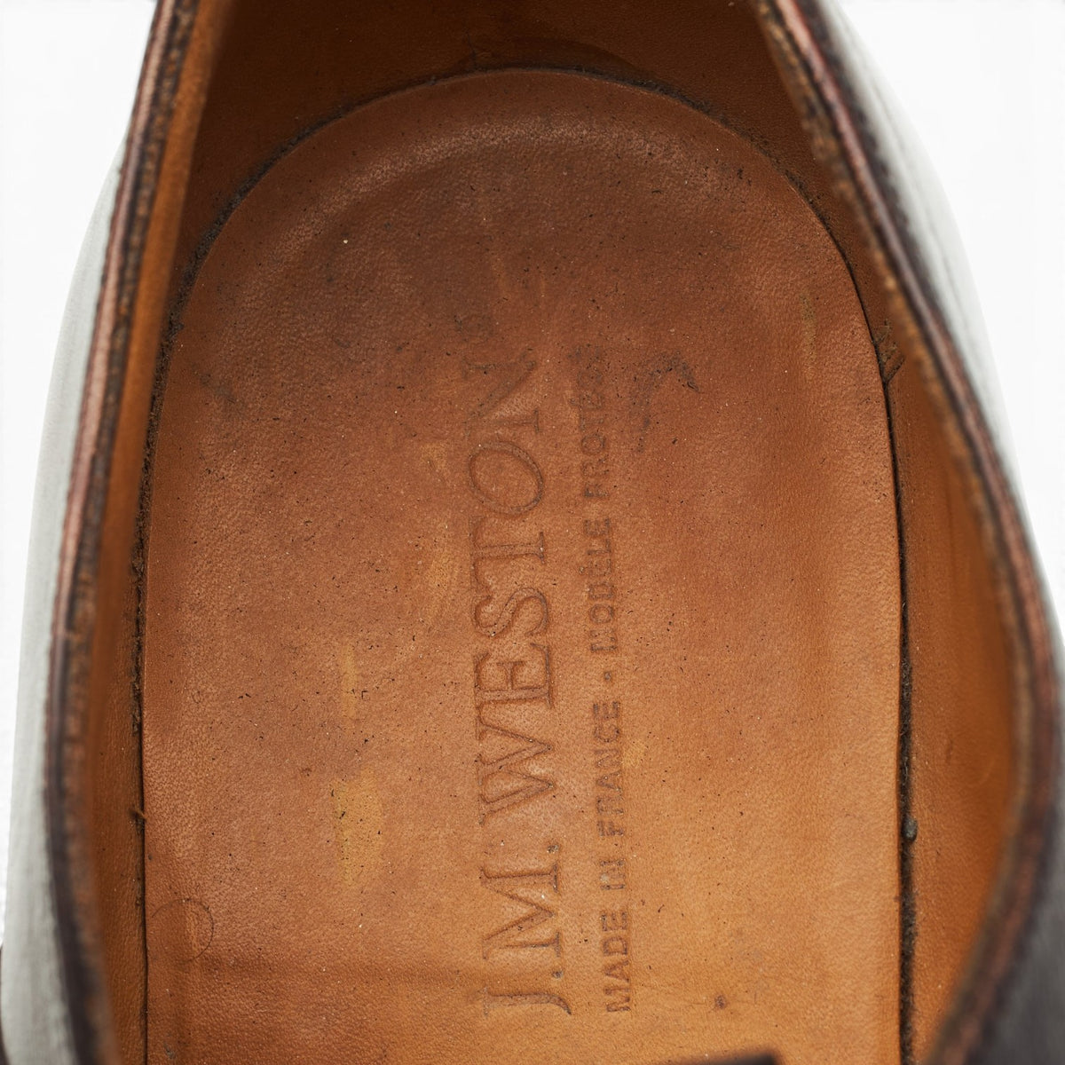 '7 Eyelets' Brown Patina Oxford 8.5 D UK 8