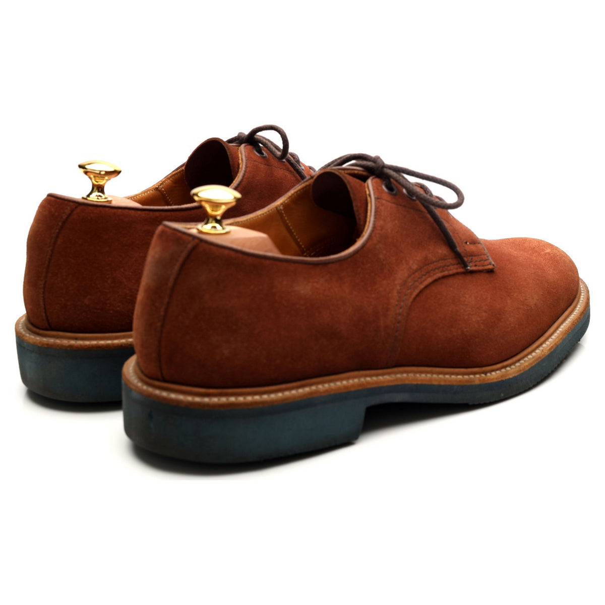 &#39;Daniel&#39; Tan Brown Suede Derby UK 11