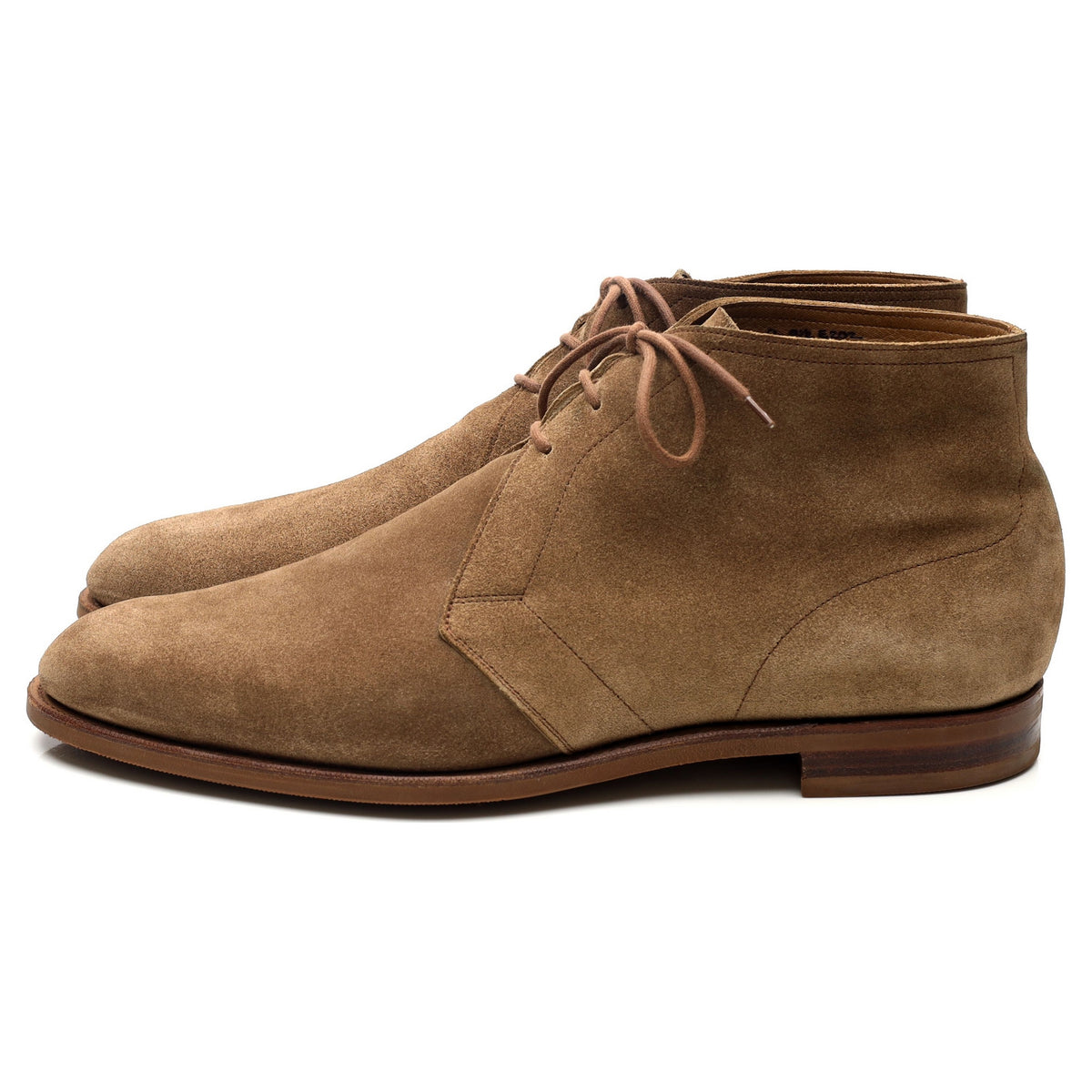 &#39;Shanklin&#39; Light Brown Suede Chukka Boots UK 9 E