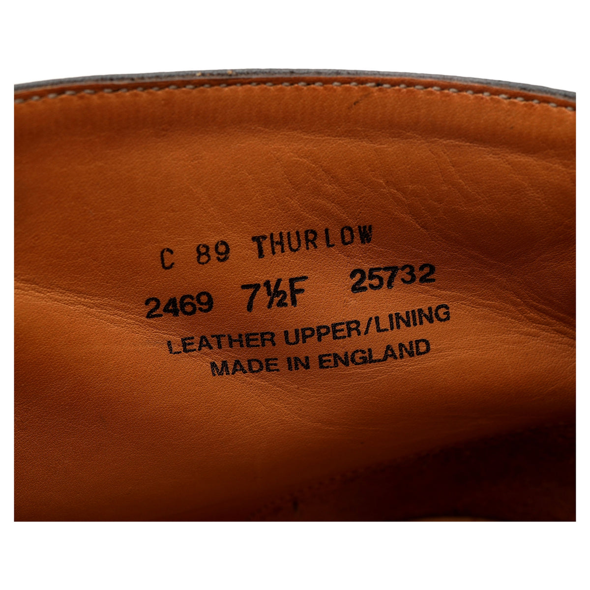&#39;Thurlow&#39; Black Leather Chukka Boots UK 7.5 F