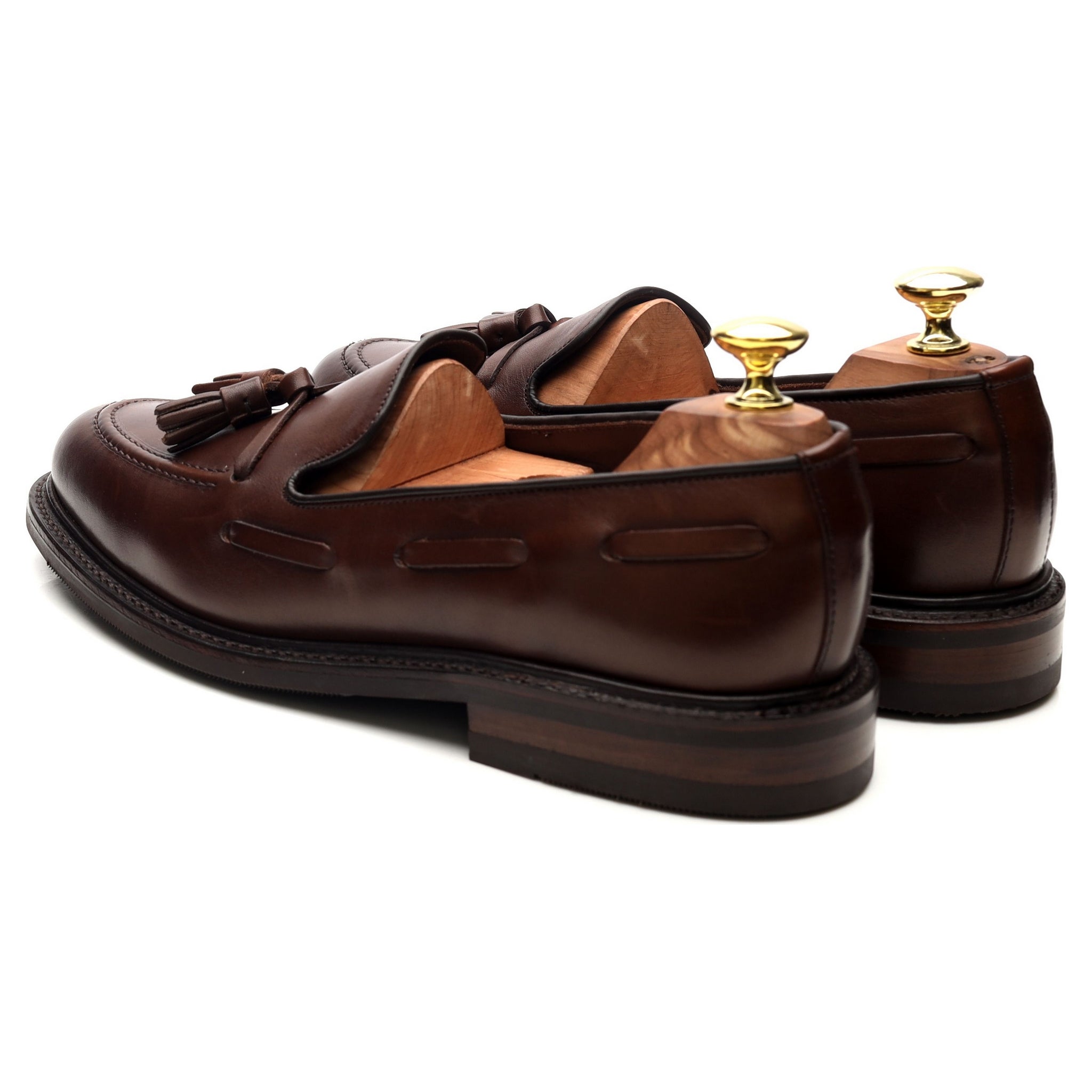 Loake Loafer, スエード, タッセルローファー Loake ローク ブラウン