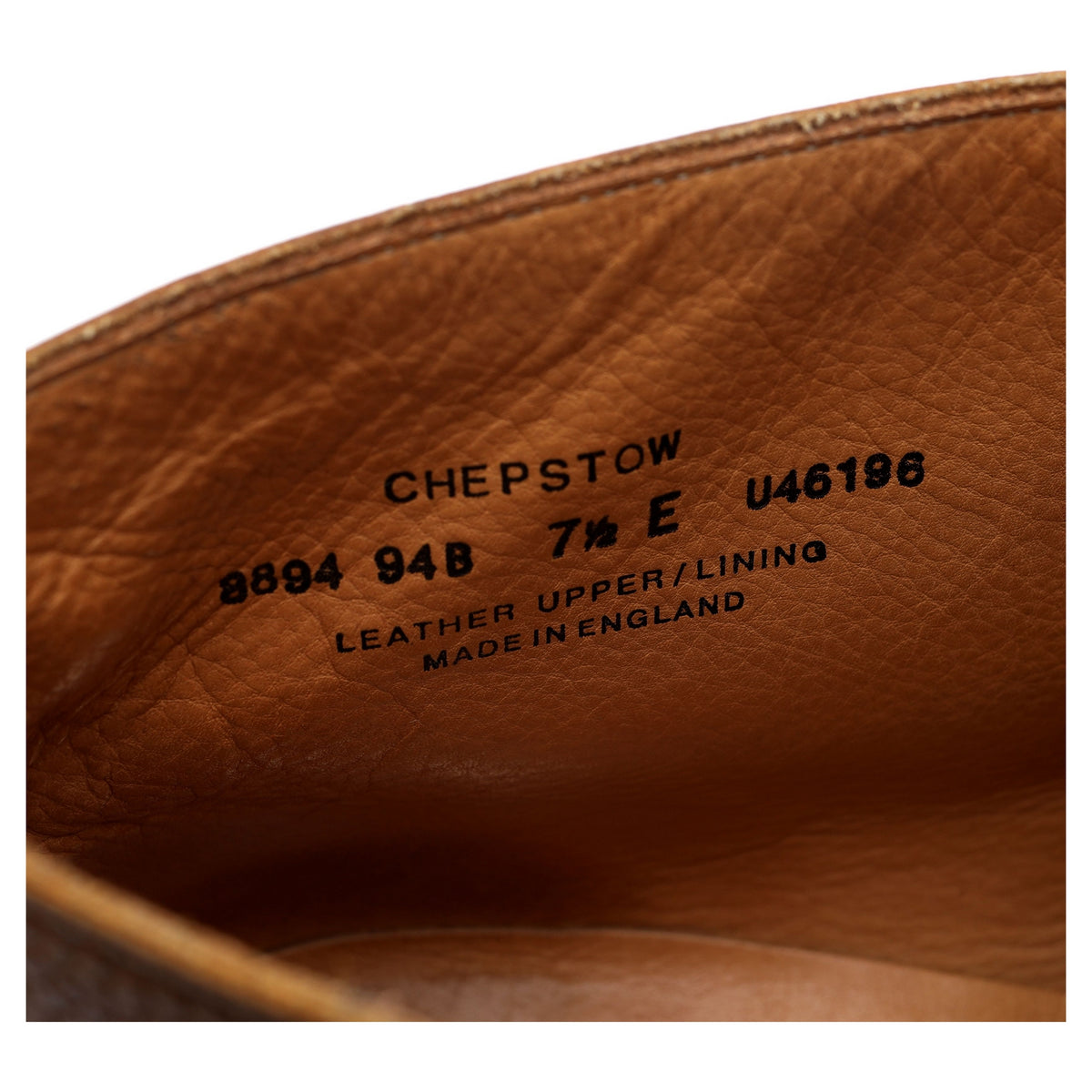 &#39;Chepstow&#39; Tan Brown Leather Chukka Boots UK 7.5 E