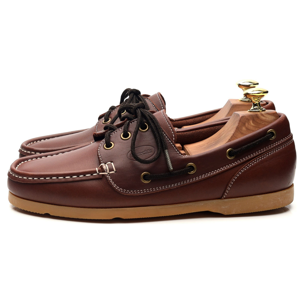 &#39;Antigua&#39; Brown Leather Derby UK 7