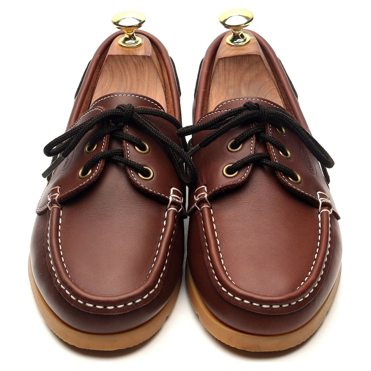 &#39;Antigua&#39; Brown Leather Derby UK 7