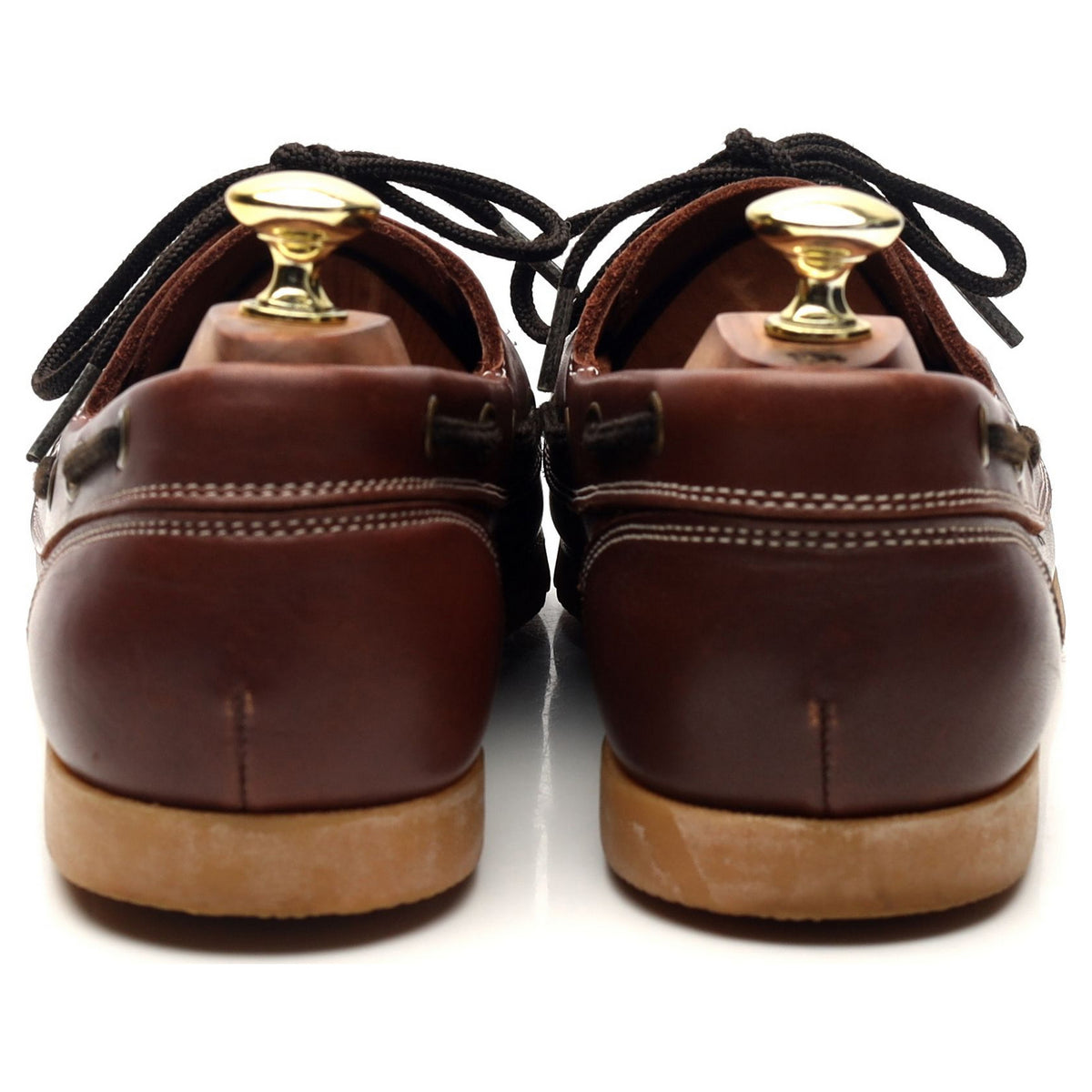 &#39;Antigua&#39; Brown Leather Derby UK 7