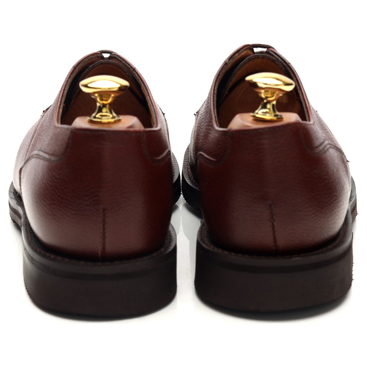 &#39;Hampstead III&#39; Tan Brown Leather Derby UK 6