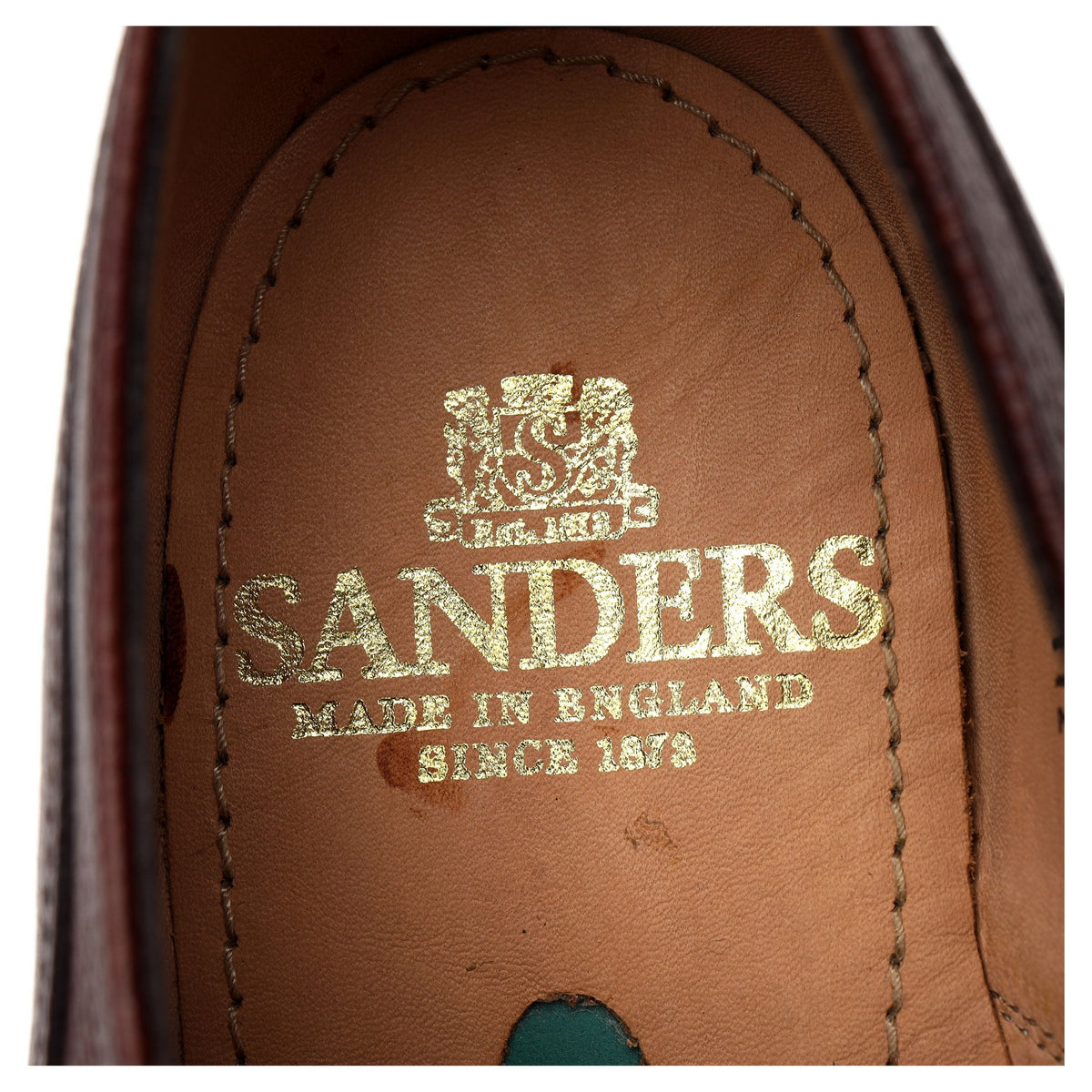 &#39;Hampstead III&#39; Tan Brown Leather Derby UK 6