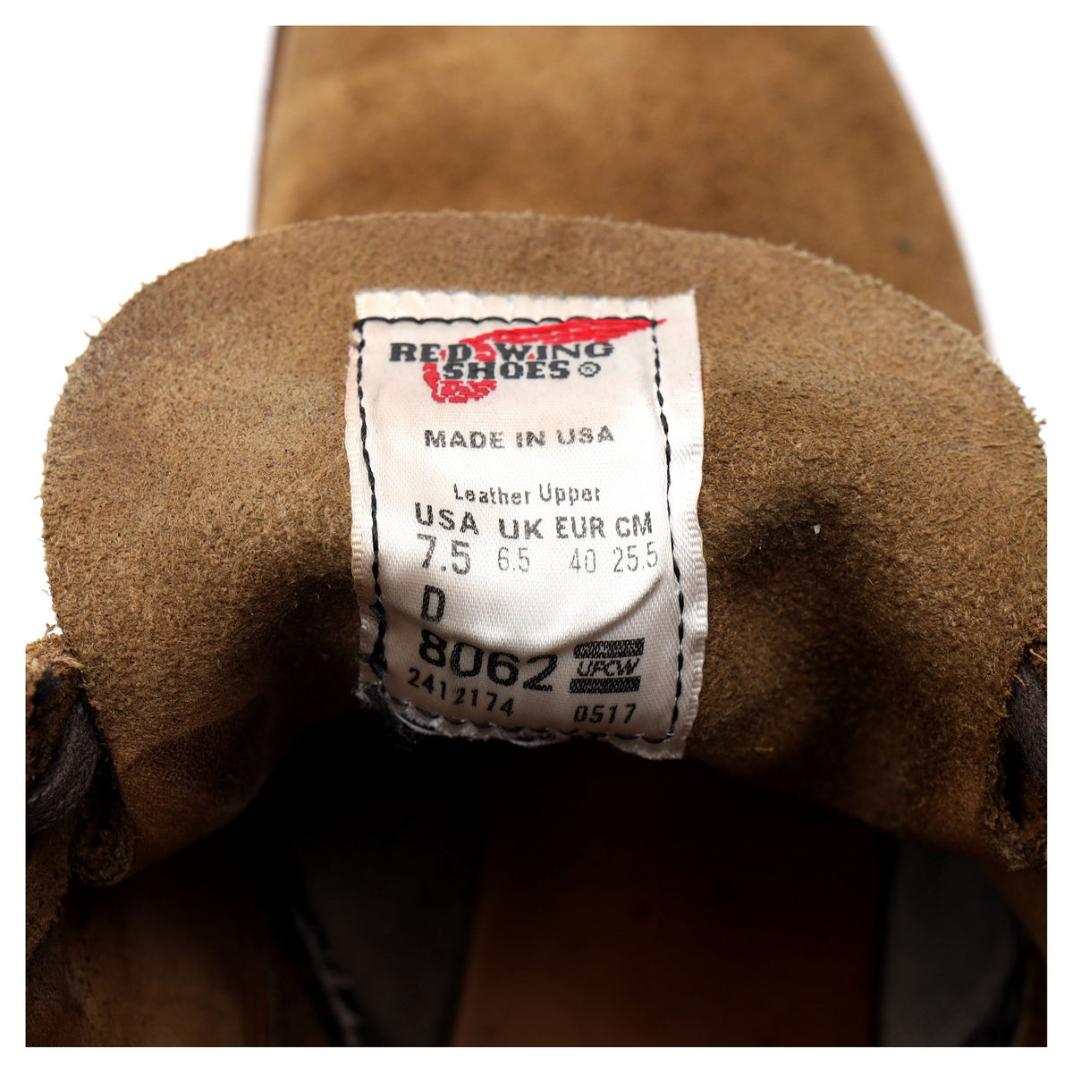 &#39;8062&#39; Sand Brown Suede Merchant Boots UK 6.5 US 7.5 D