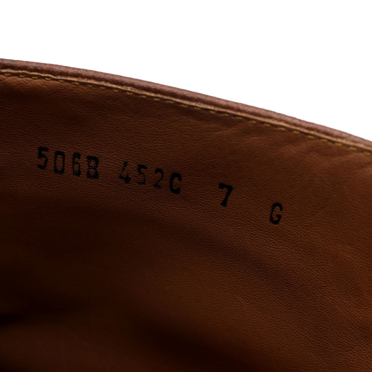 &#39;Fred&#39; Dark Brown Leather Boots UK 7 G