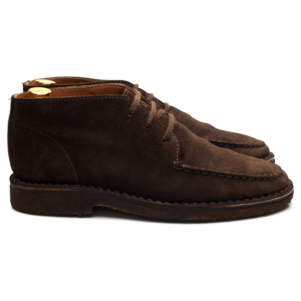 &#39;Crosby&#39; Dark Brown Suede Chukka Boots UK 6.5