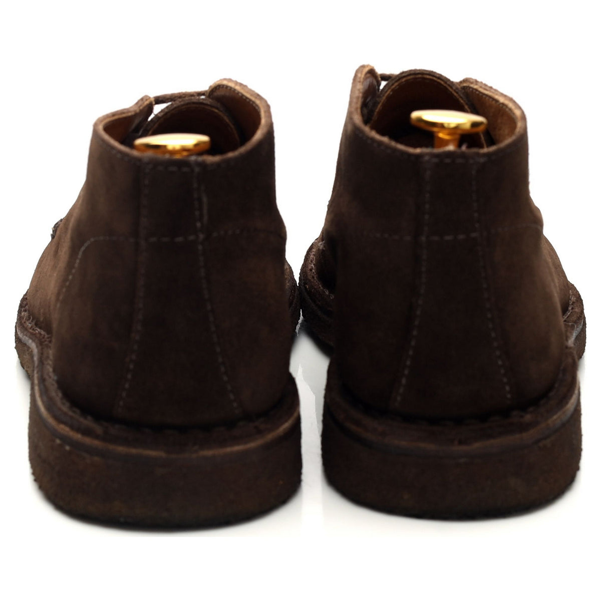 &#39;Crosby&#39; Dark Brown Suede Chukka Boots UK 6.5