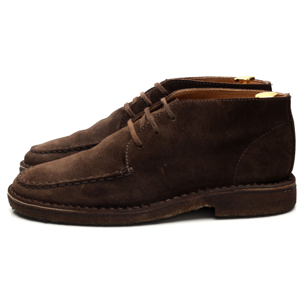 &#39;Crosby&#39; Dark Brown Suede Chukka Boots UK 6.5