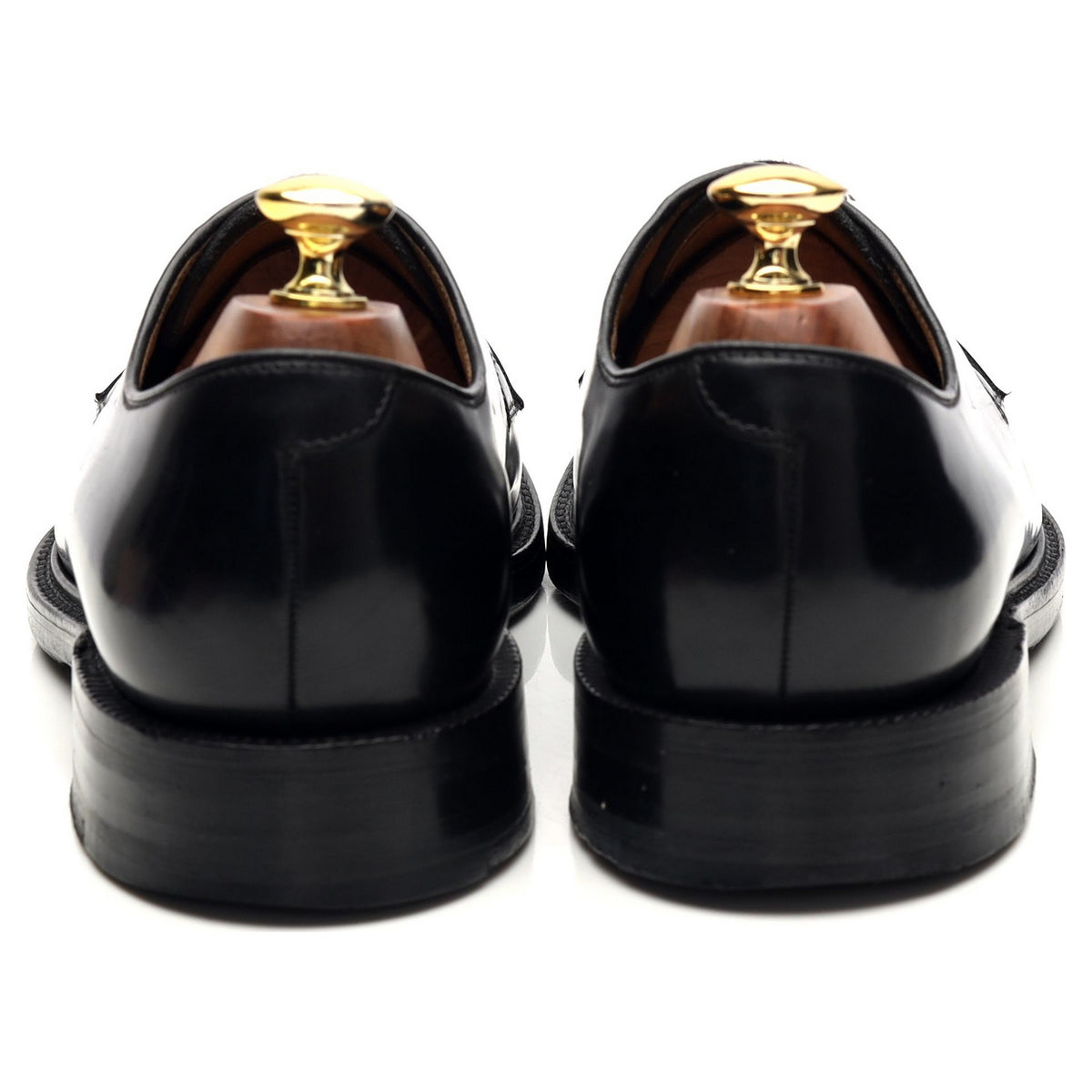 &#39;771&#39; Black Leather Derby UK 8.5 EX