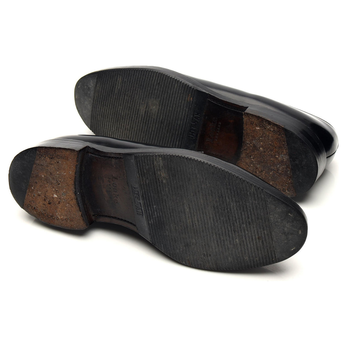 &#39;771&#39; Black Leather Derby UK 8.5 EX