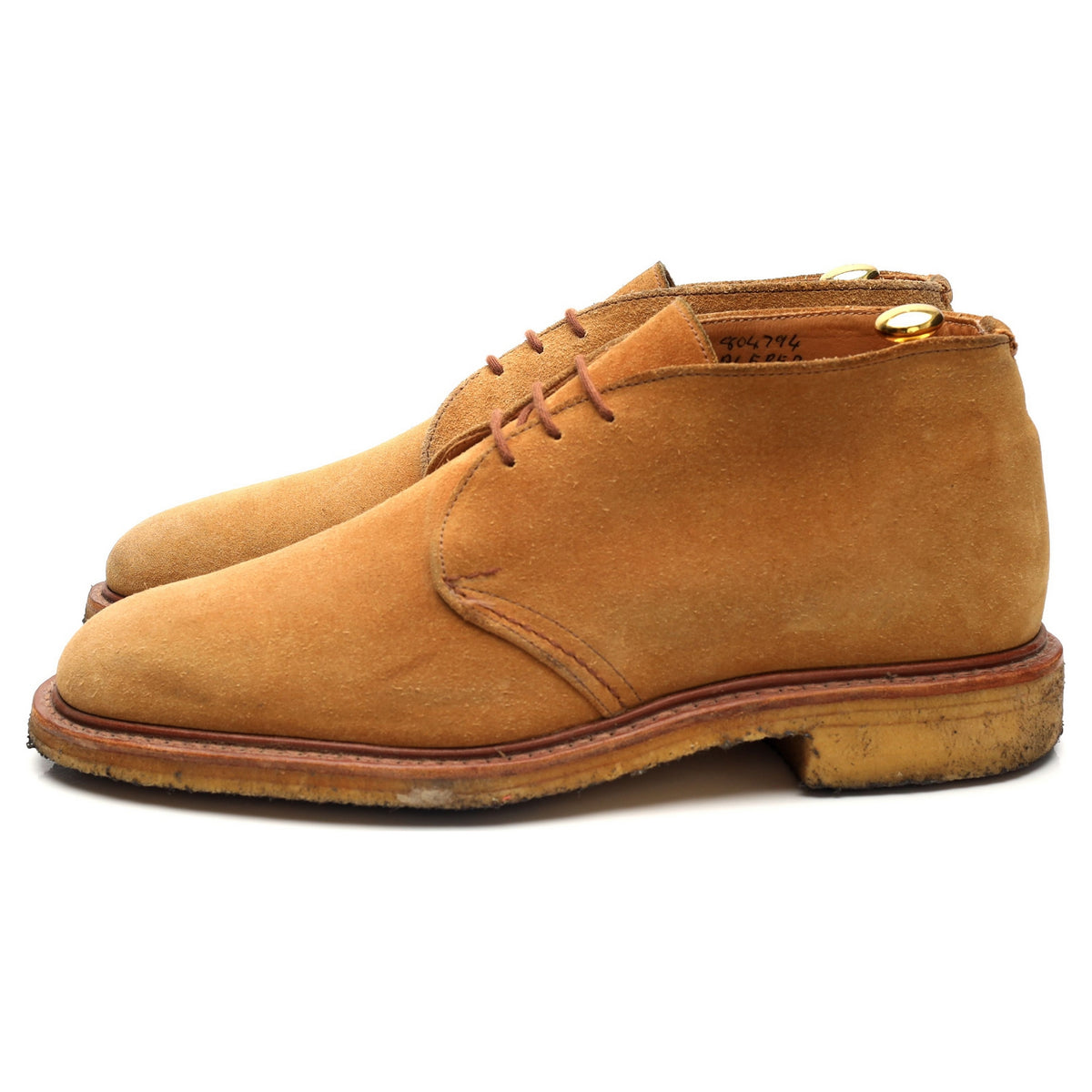 &#39;Alfred&#39; Sand Brown Suede Chukka Boots UK 8