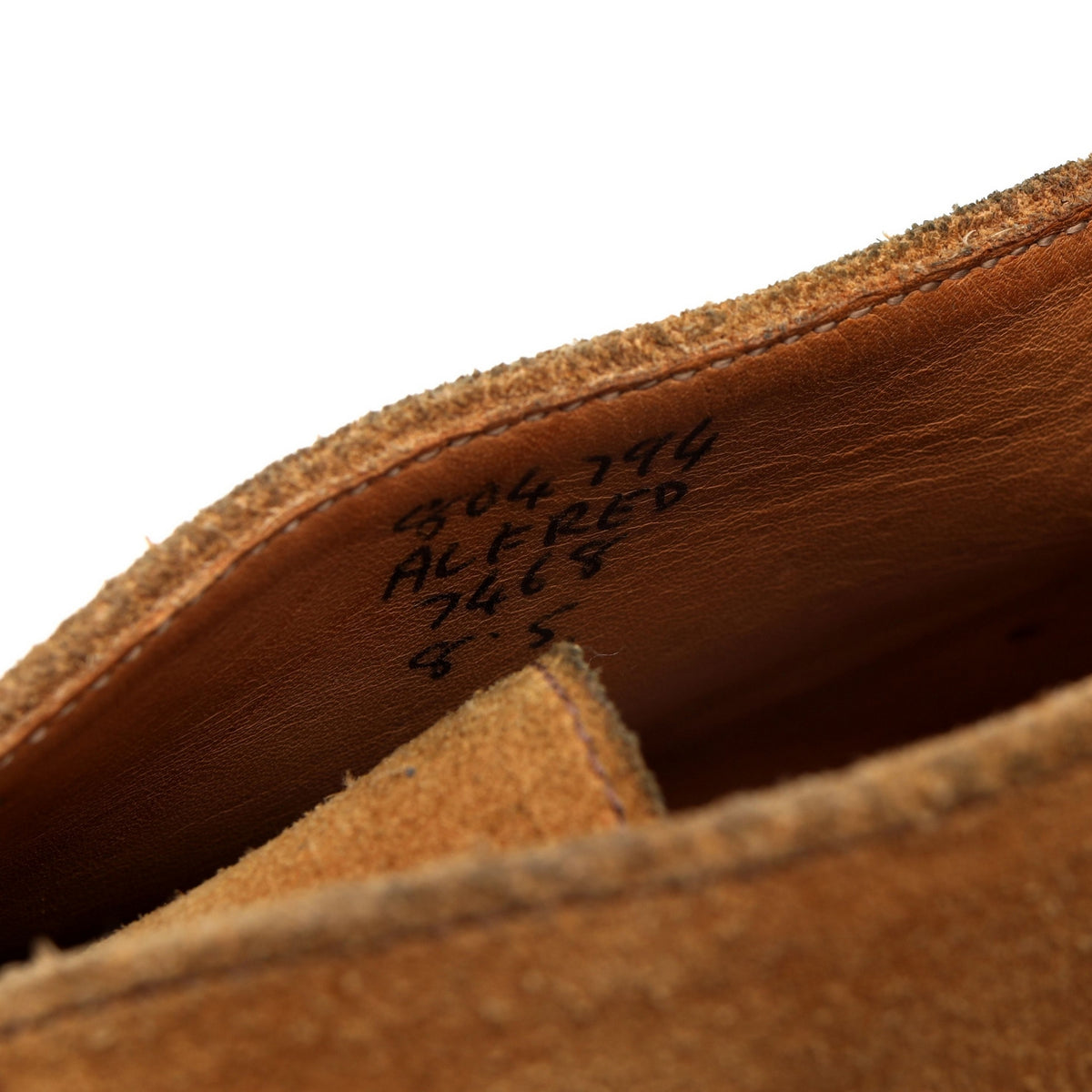 &#39;Alfred&#39; Sand Brown Suede Chukka Boots UK 8
