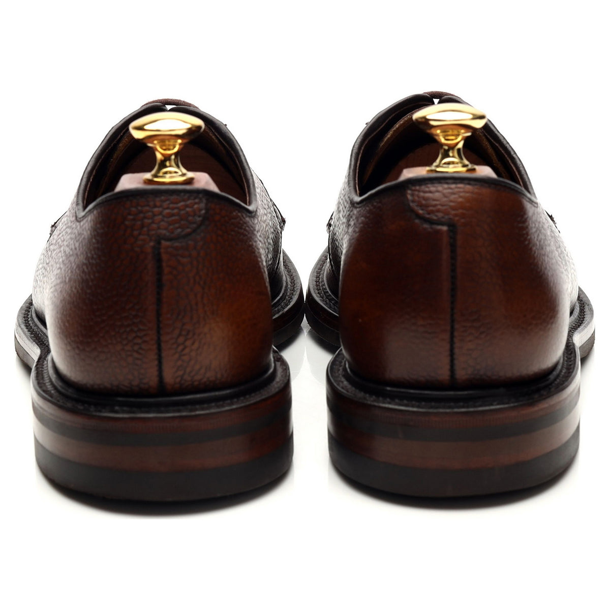1880 Legacy &#39;Troon&#39; Brown Leather Derby UK 8.5 F