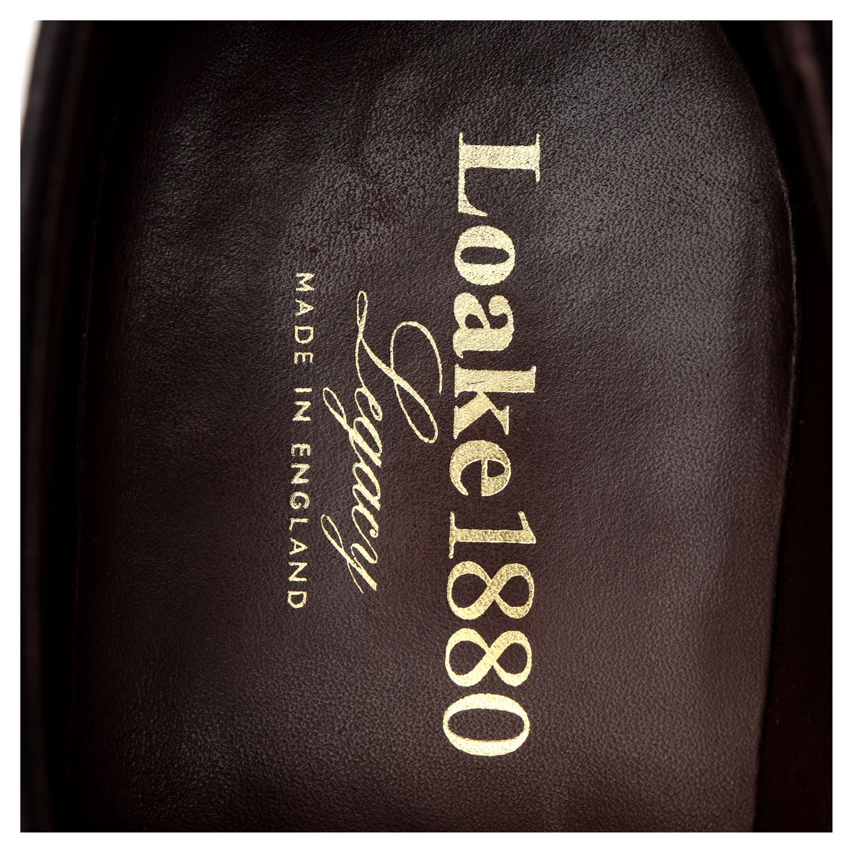 1880 Legacy &#39;Troon&#39; Brown Leather Derby UK 8.5 F