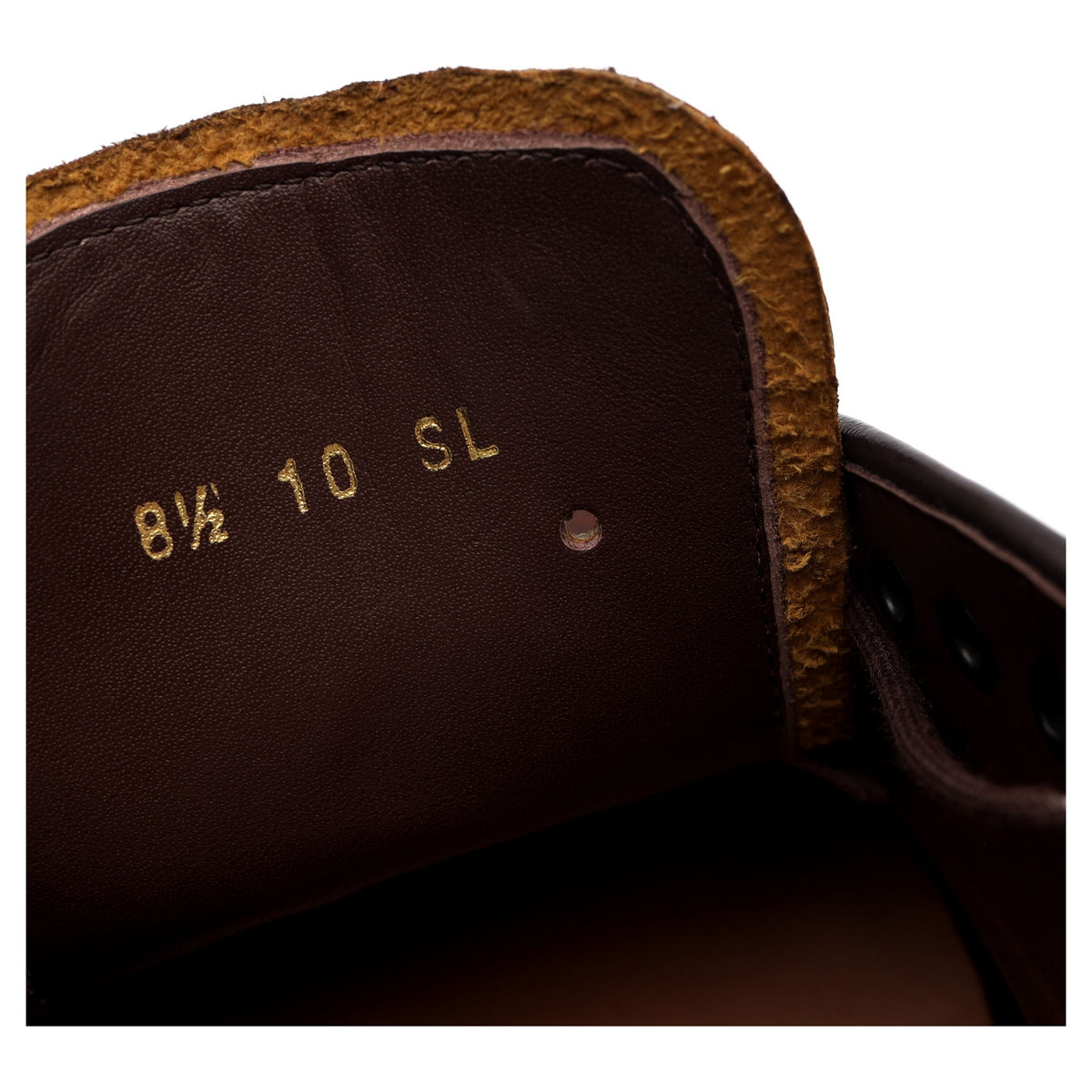 1880 Legacy &#39;Troon&#39; Brown Leather Derby UK 8.5 F