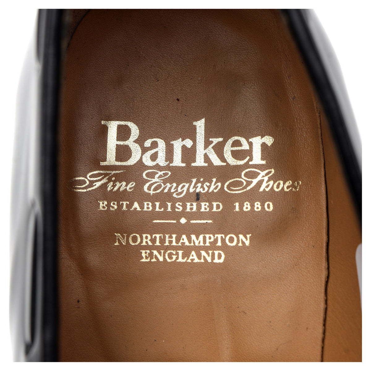 &#39;Clive&#39; Black Leather Tassel Loafers UK 8.5 F