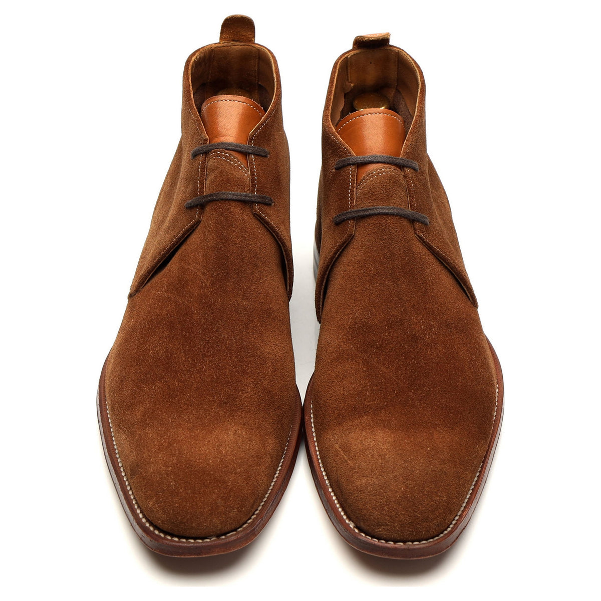 &#39;Smith&#39; Snuff Brown Suede Chukka Boot UK 9 F
