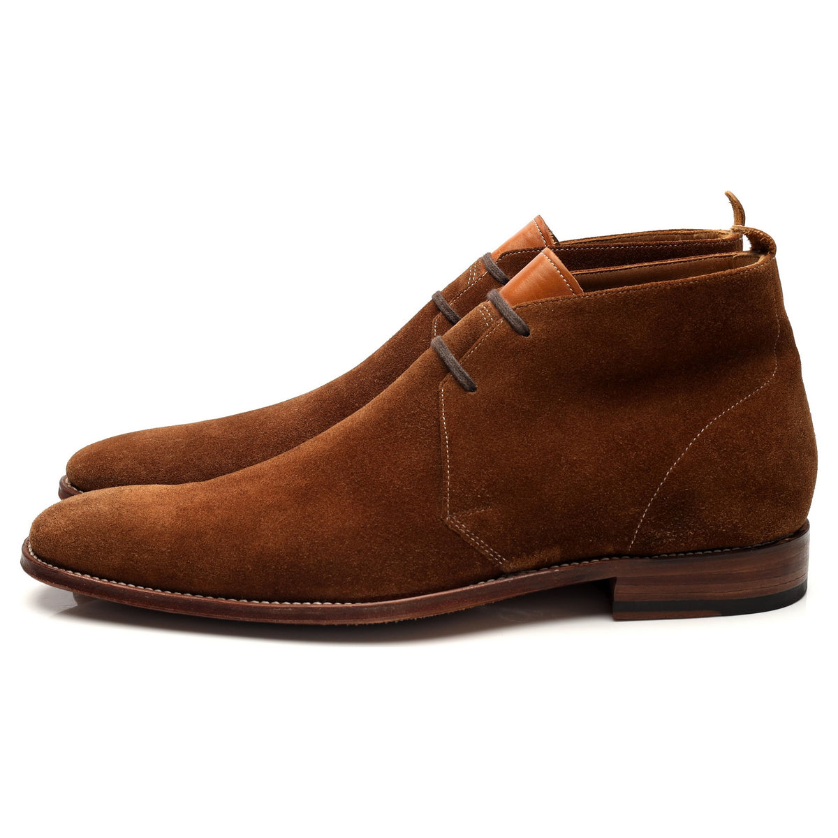 &#39;Smith&#39; Snuff Brown Suede Chukka Boot UK 9 F