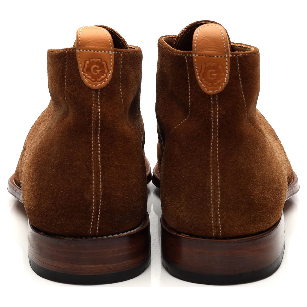 &#39;Smith&#39; Snuff Brown Suede Chukka Boot UK 9 F