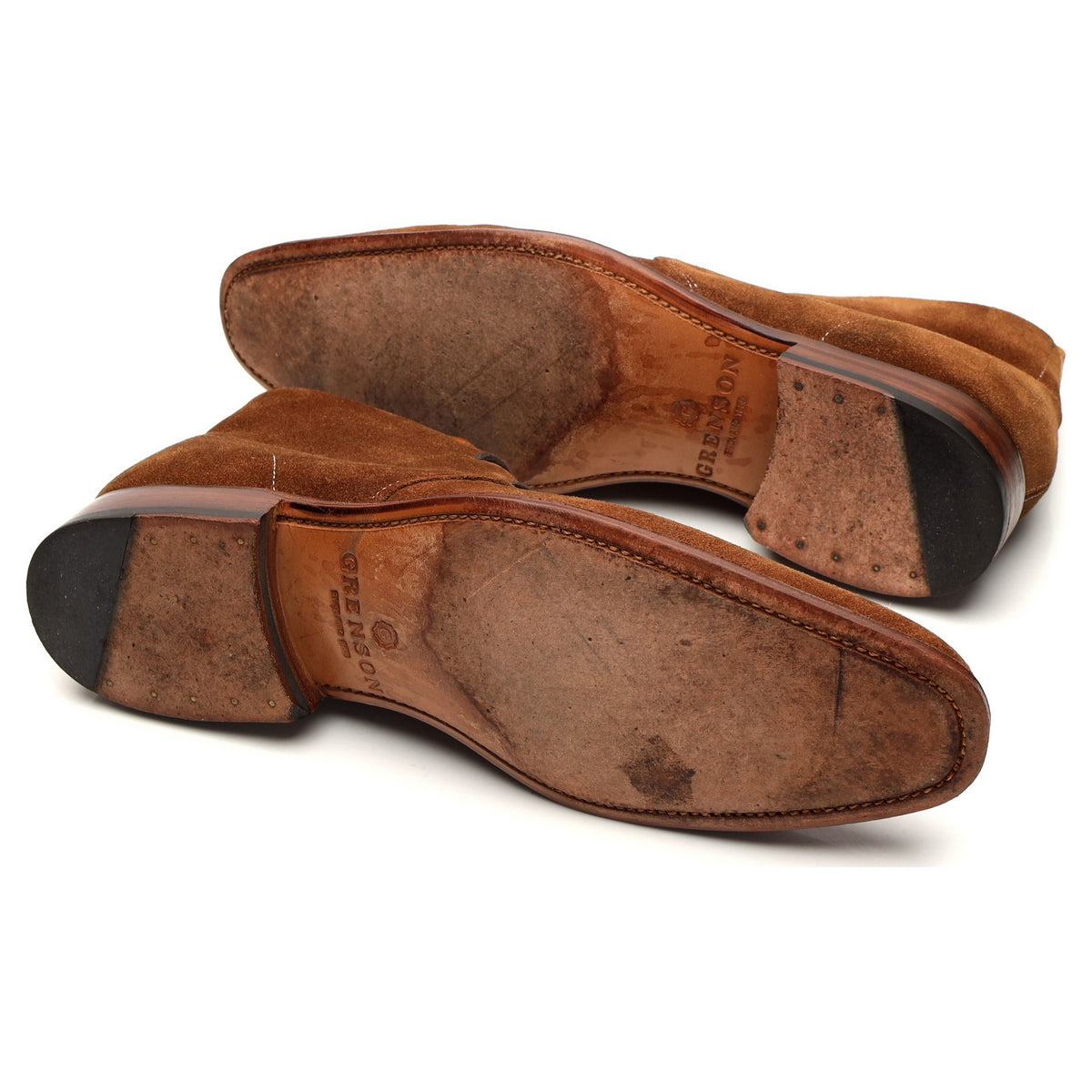 &#39;Smith&#39; Snuff Brown Suede Chukka Boot UK 9 F
