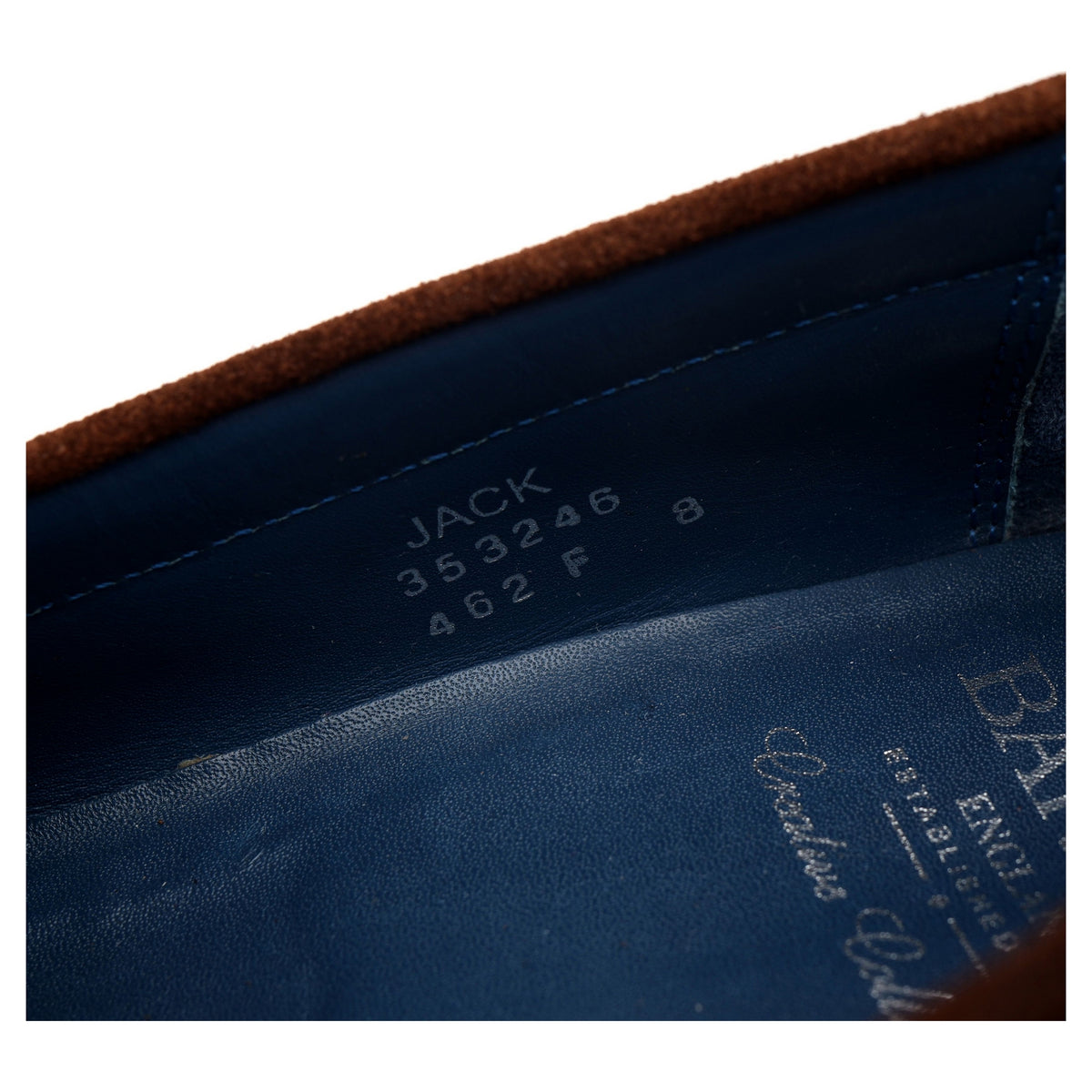 &#39;Jack&#39; Snuff Brown Suede Loafers UK 8 F