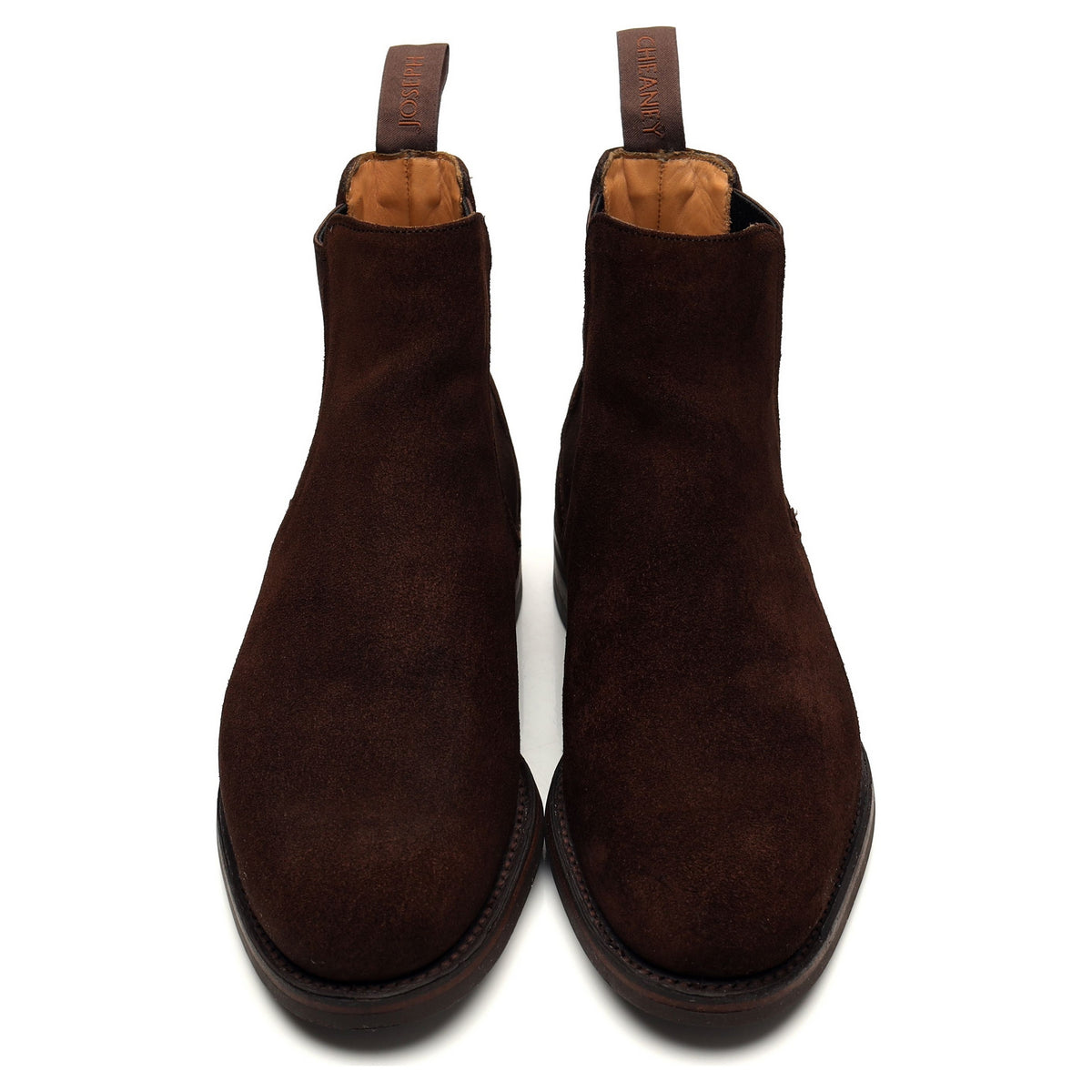 &#39;Godfrey&#39; Brown Suede Chelsea Boots UK 7 F
