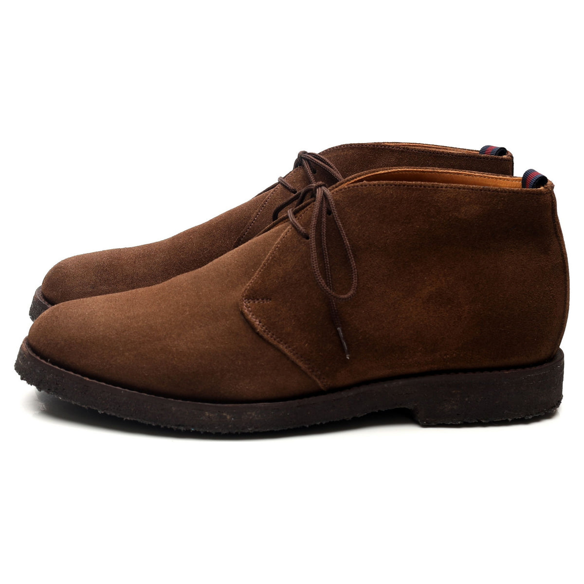 &#39;Finley&#39; Brown Suede Chukka Boots UK 8 F