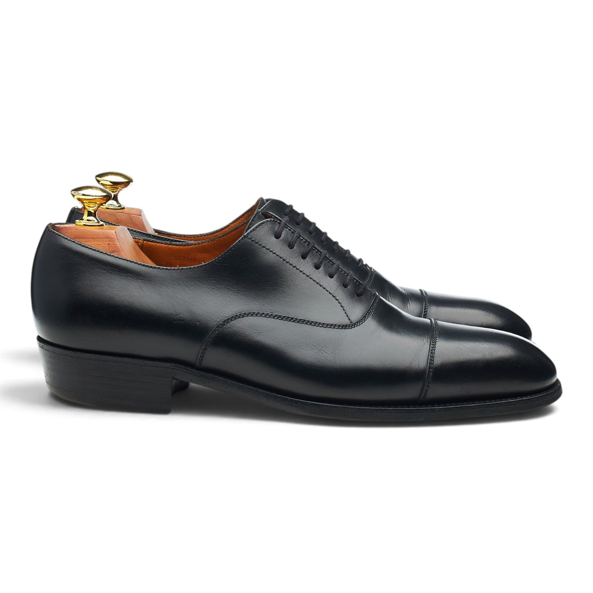 '415' Black Leather Oxford 7 D UK 7.5