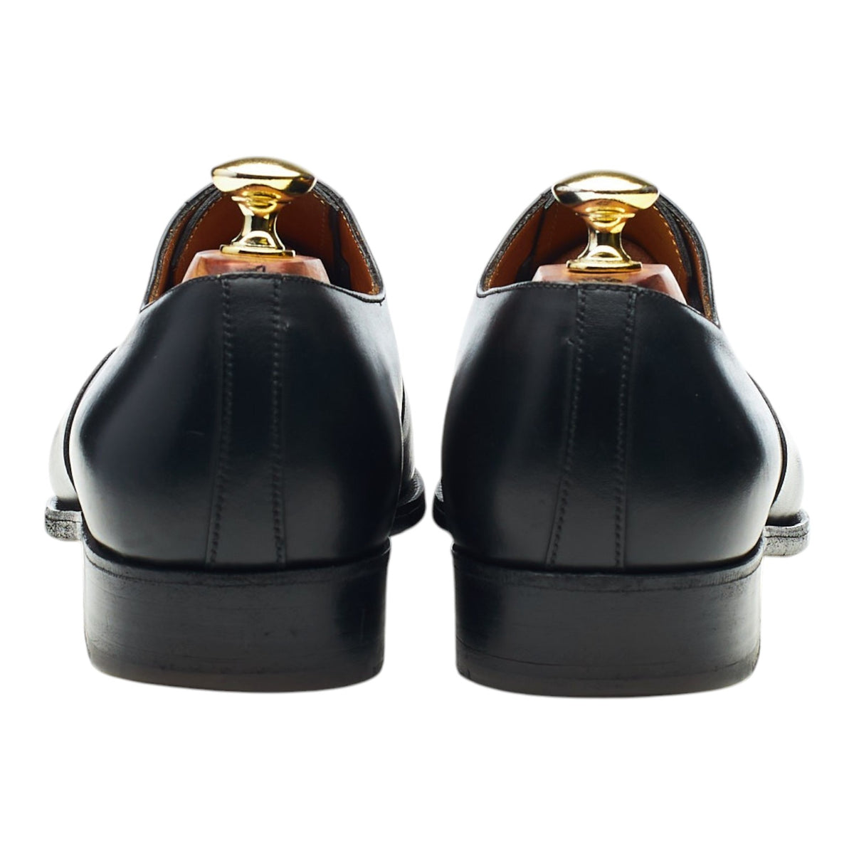 '415' Black Leather Oxford 7 D UK 7.5