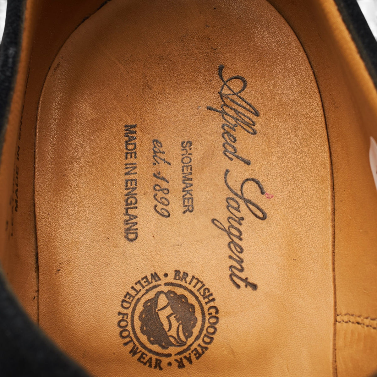 'Malibu' Black Suede Oxford UK 8.5 F