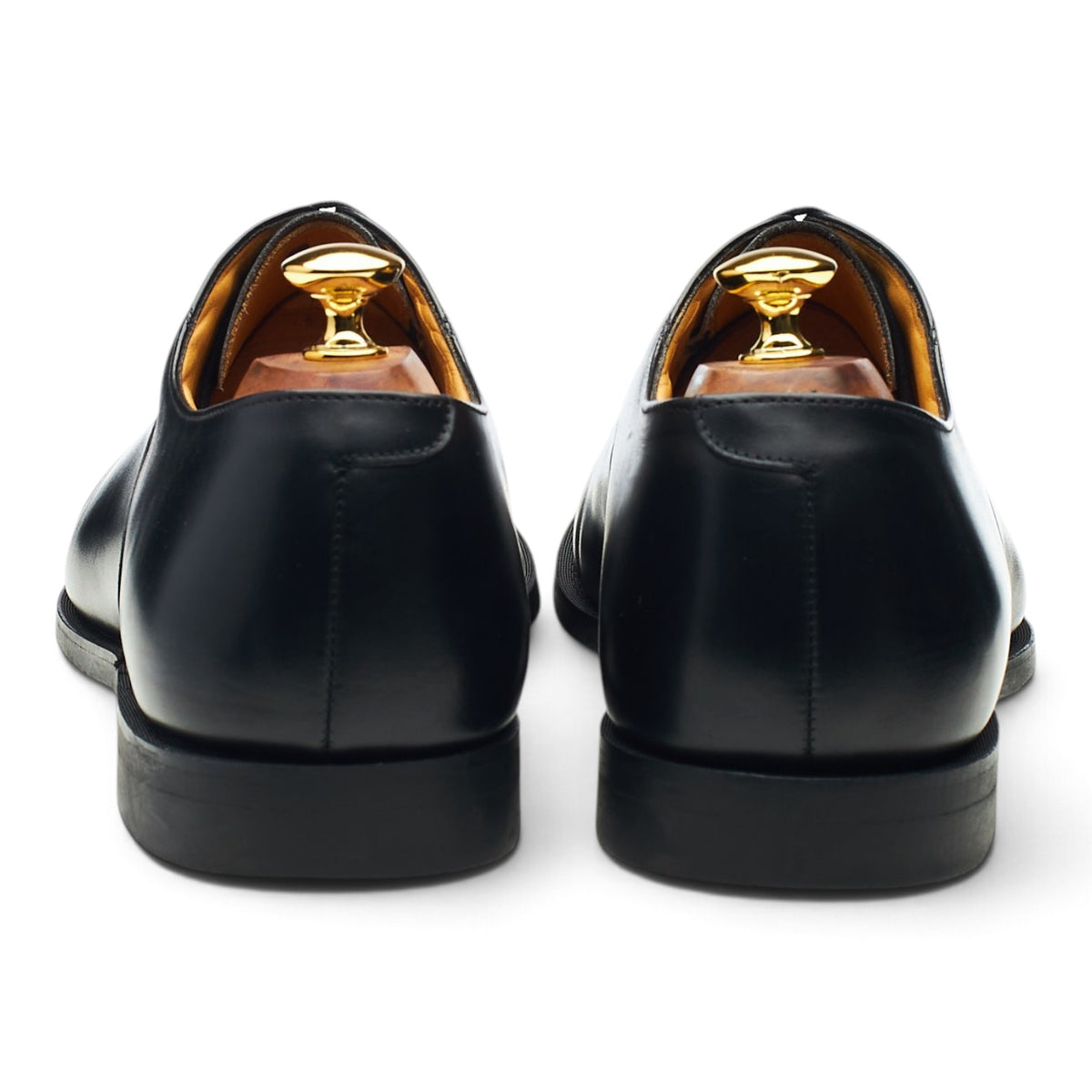 'Edgware' Black Leather Oxford UK 11 F